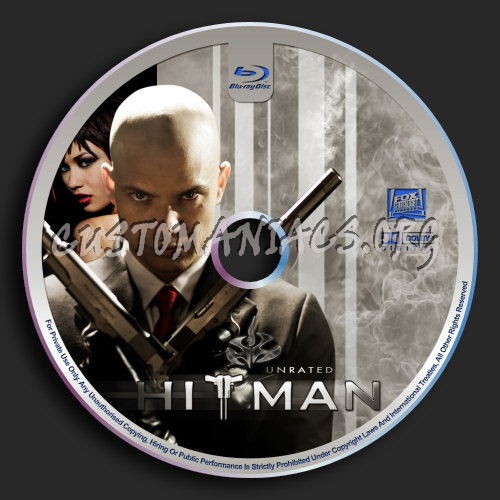 Hitman blu-ray label