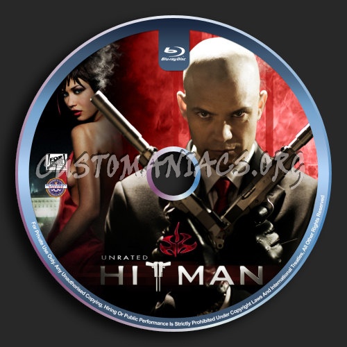 Hitman blu-ray label