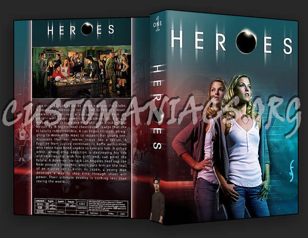 Heroes - Season 1 dvd cover