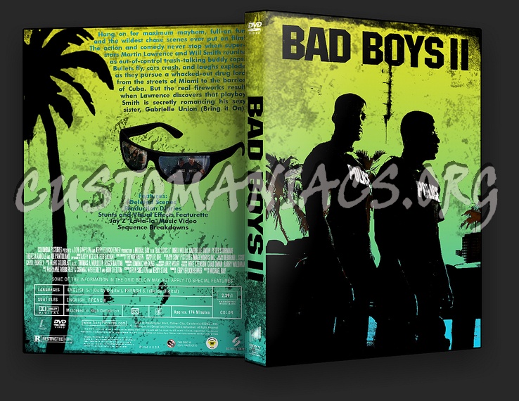 Bad Boys 2 dvd cover