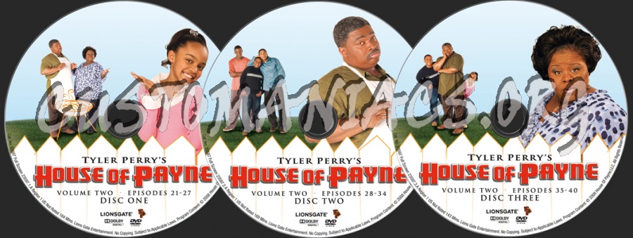 House of Payne Volume 2 dvd label