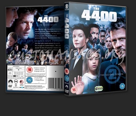 The 4400 Season 1 -4 dvd cover