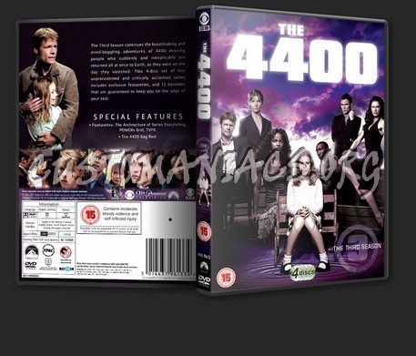 The 4400 Season 1 -4 dvd cover