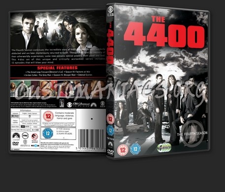 The 4400 Season 1 -4 dvd cover