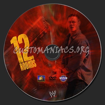 12 Rounds dvd label