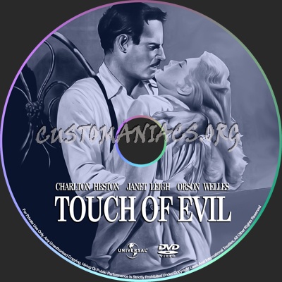 Touch of Evil dvd label
