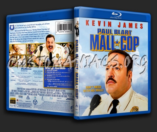 Paul Blart: Mall Cop blu-ray cover