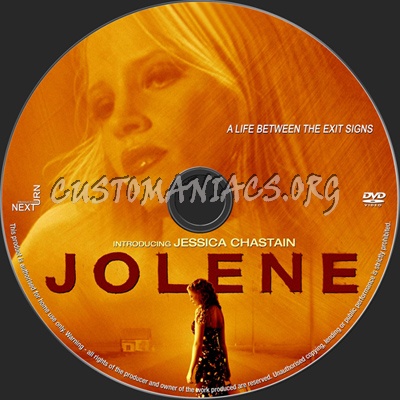 Jolene dvd label