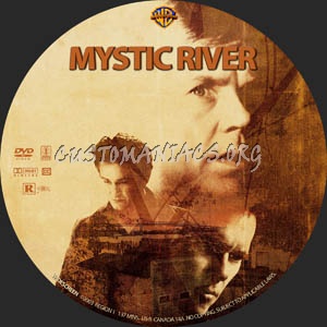 Mystic River dvd label