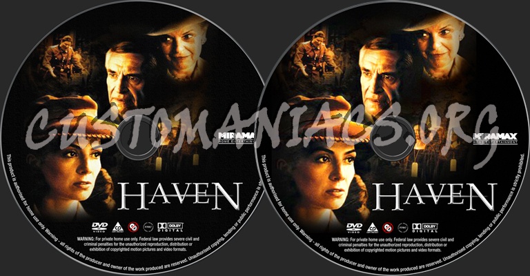 Haven dvd label