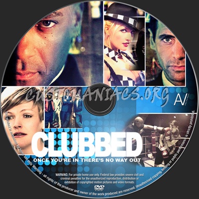 Clubbed dvd label