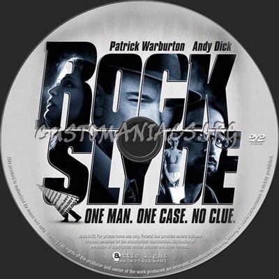 Rock Slyde dvd label