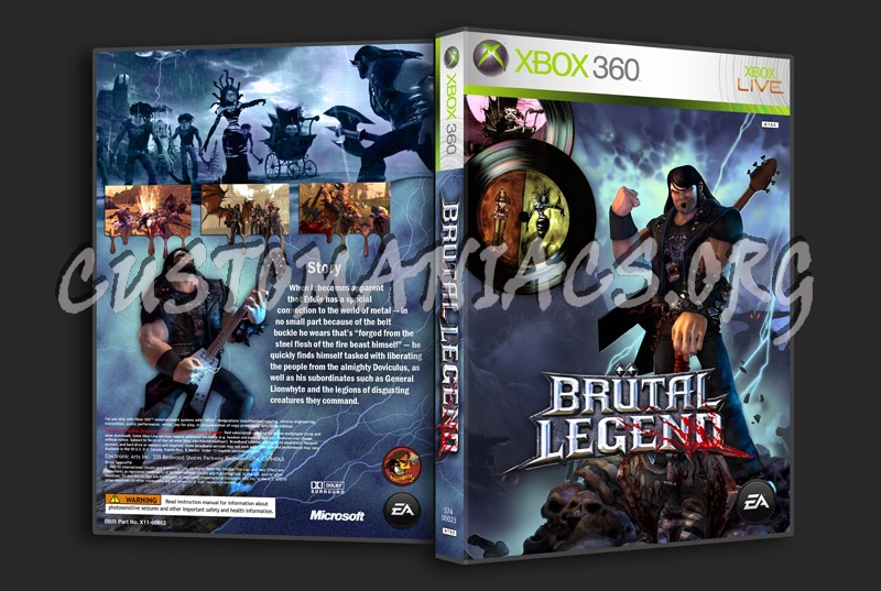 Brutal Legend dvd cover