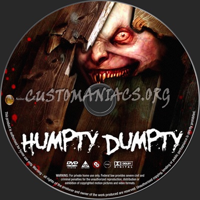 Humpty Dumpty dvd label