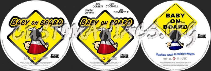 Baby on Board dvd label