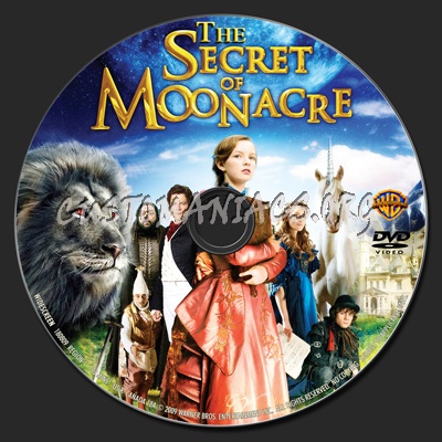 The Secret of Moonacre dvd label