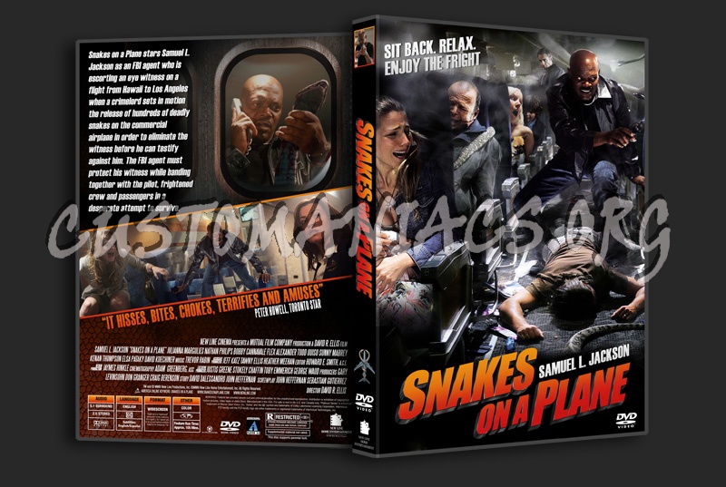 Snakes On A Plane dvd cover