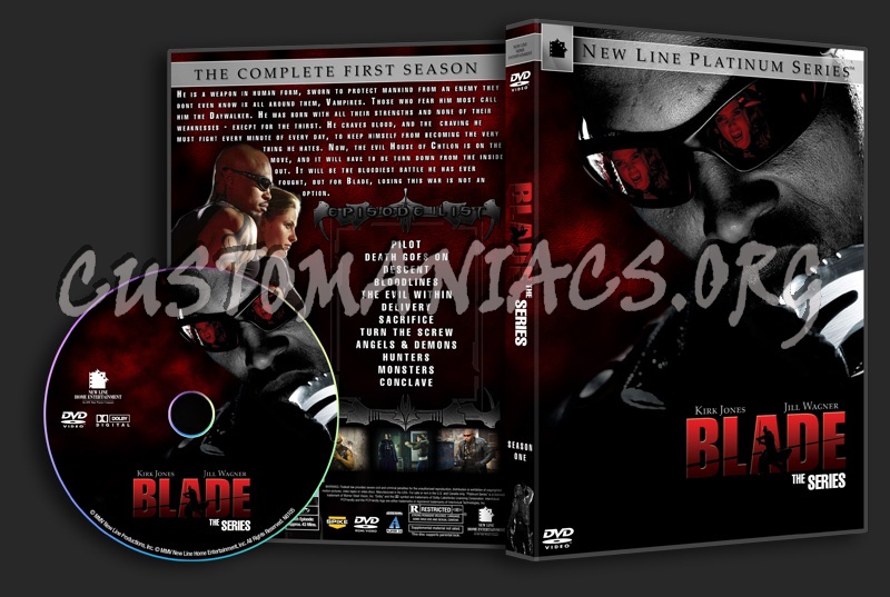 Blade - The Series dvd cover