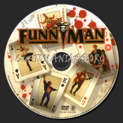 Funny Man dvd label