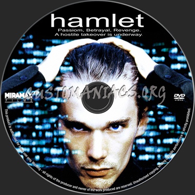 Hamlet dvd label