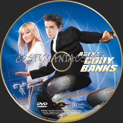 Agent Cody Banks dvd label