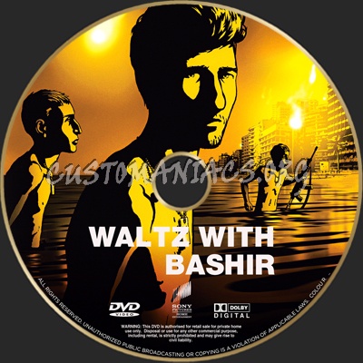 Waltz With Bashir dvd label