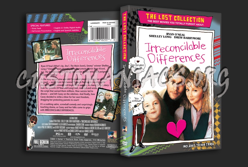 Irreconcilable Differences dvd cover