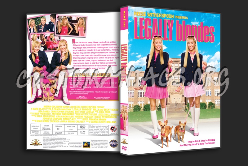 Legally Blondes dvd cover