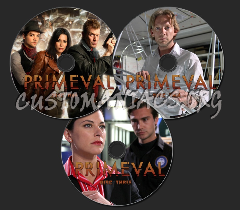 Primeval Season 3 dvd label