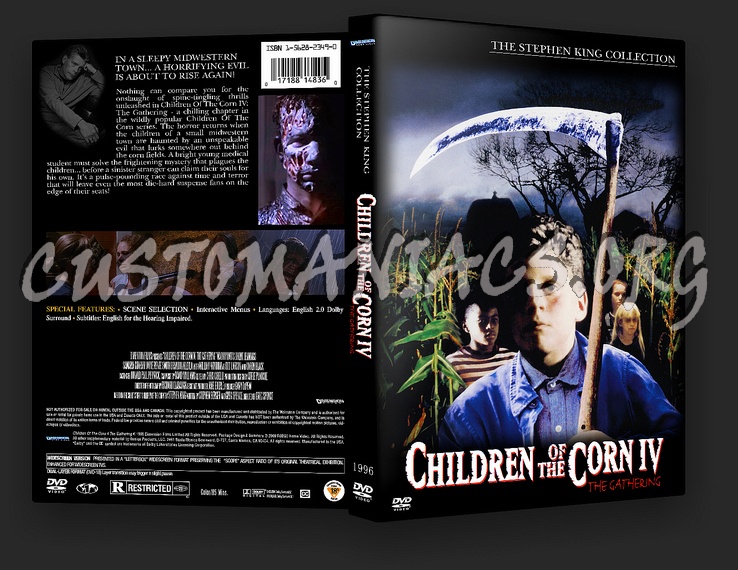 Children Of The Corn 4 The Gathering dvd cover