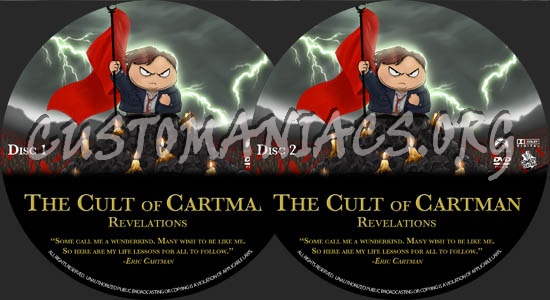 The Cult of Cartman dvd label