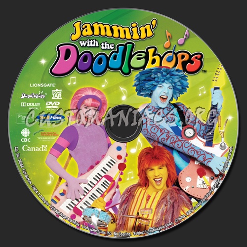 Jammin' with the Doodlebops dvd label