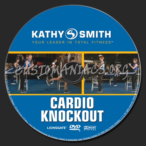 Kathy Smith Cardio Knockout dvd label