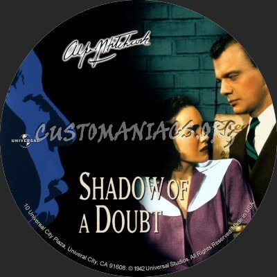Shadow of a Doubt dvd label