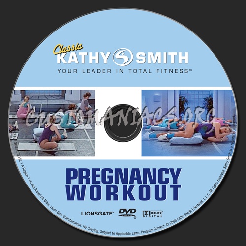 Kathy Smith Pregnancy Workout dvd label