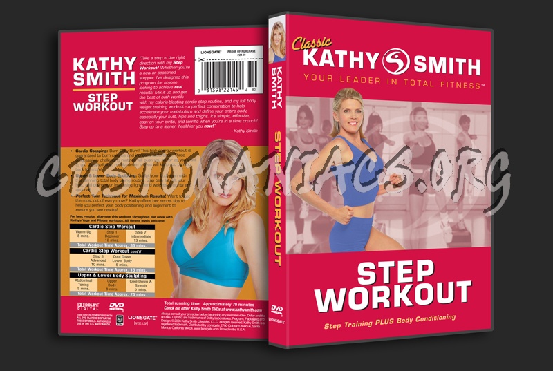 Kathy Smith Step Workout dvd cover