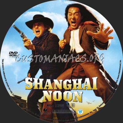 Shanghai Noon dvd label