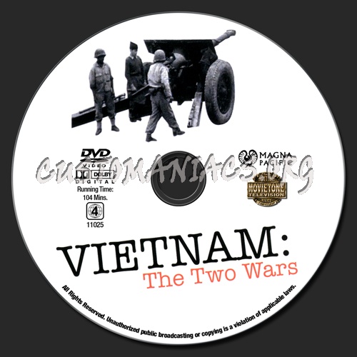 Vietnam: The Two Wars dvd label