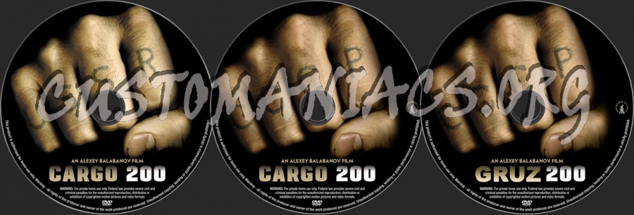 Cargo 200 (Gruz 200) dvd label