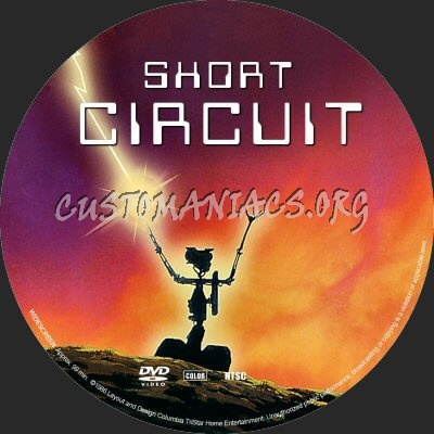 Short Circuit dvd label