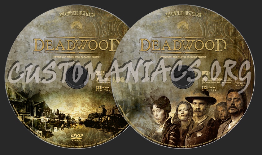 New Labels for Seasons 1&2 dvd label