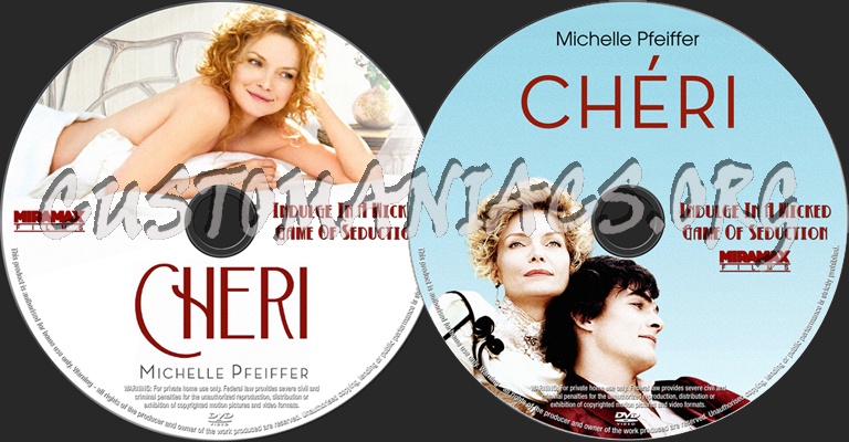 Cheri dvd label