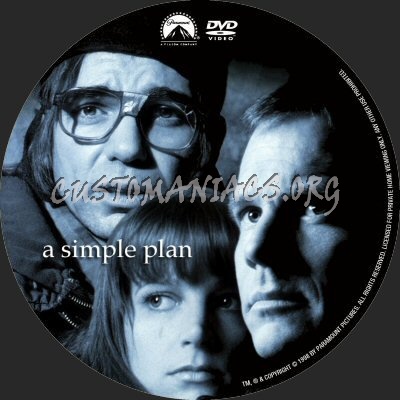 A Simple Plan dvd label