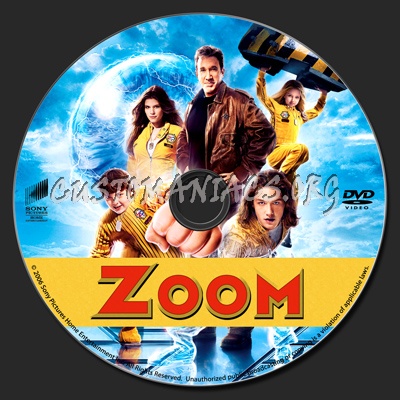 Zoom dvd label