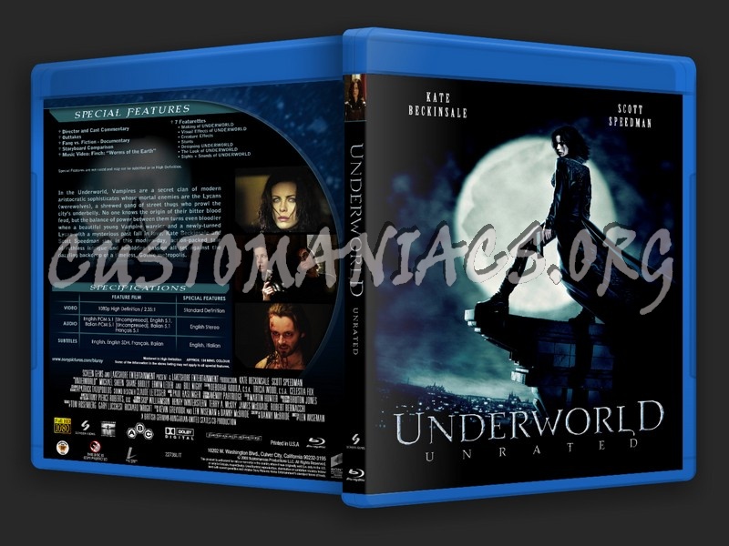 Underworld blu-ray cover