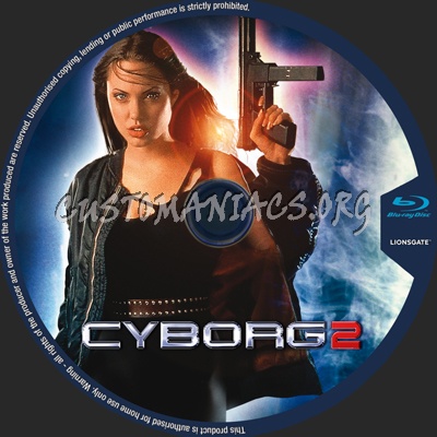 Cyborg 2 blu-ray label