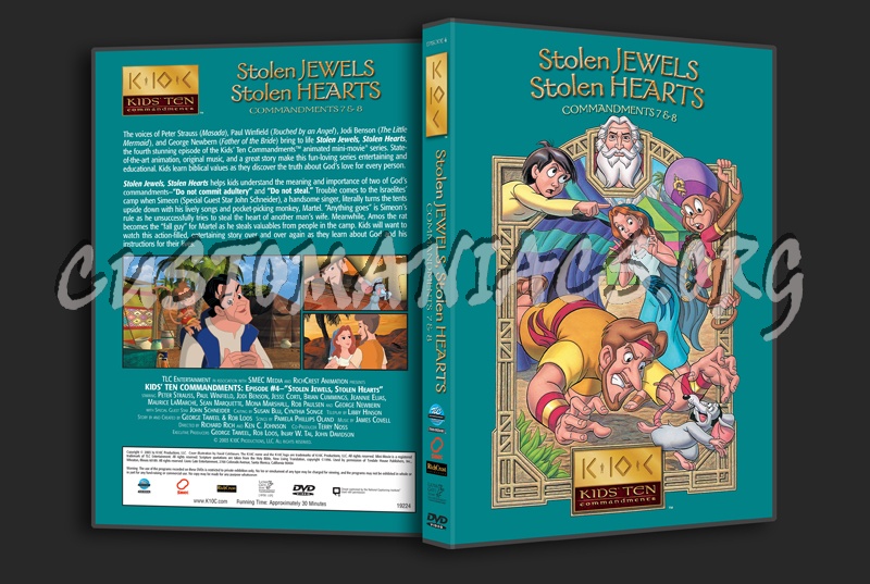 Kids Ten Commandments 7 & 8 - Stolen Jewels Stolen Hearts dvd cover