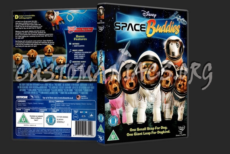 Space Buddies dvd cover