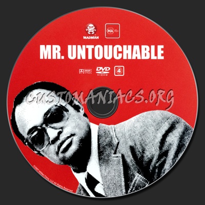 Mr. Untouchable dvd label
