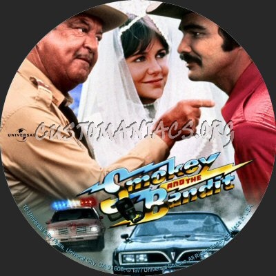 Smokey and the Bandit dvd label